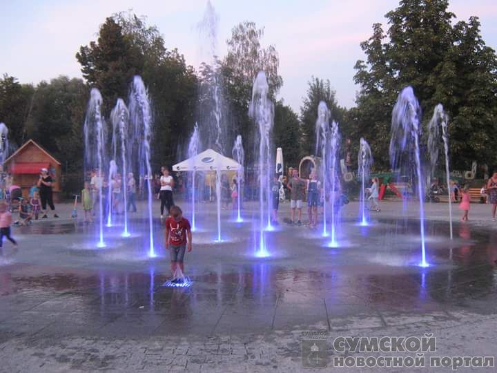 г.Сумы фонтан Сказка